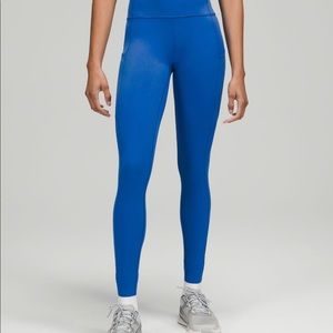 Lululemon fast and free high rise tight 28” nulux. Size 6